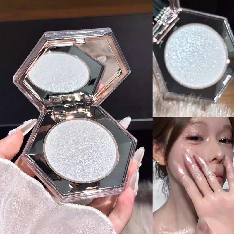 Fenty Beauty High-gloss 3D Diamond Body Light Powder Single Dual-color High-gloss Facial Contour Stick Modifies The Cheekbones