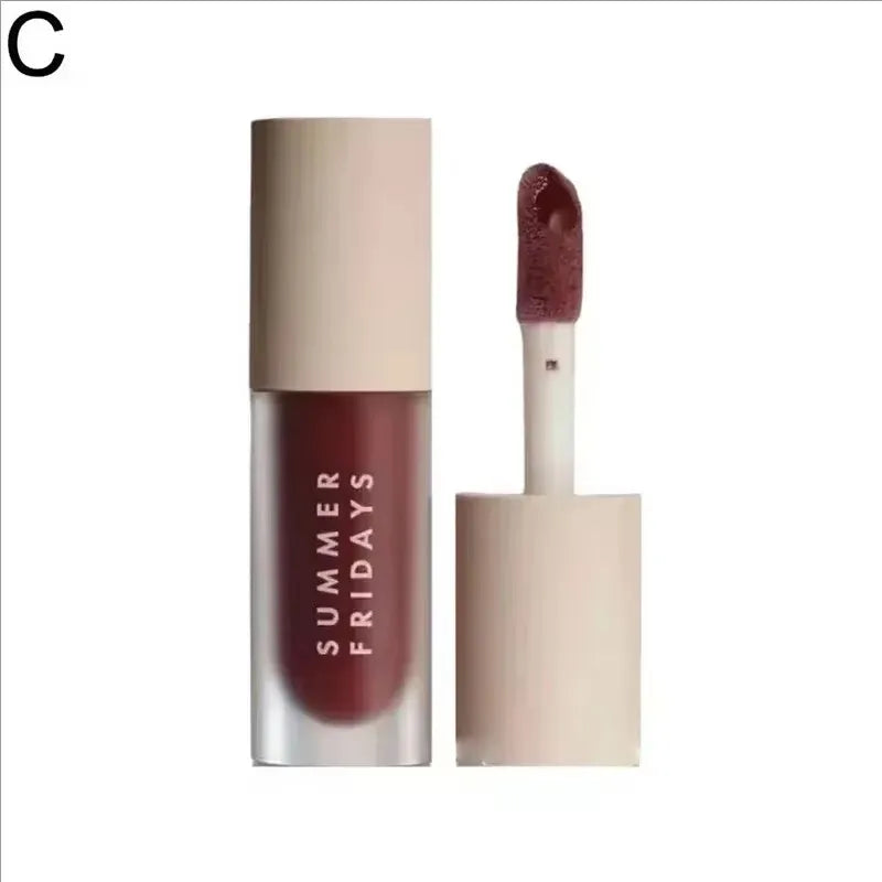 Original Summer Friday's Polypeptide Butter Lip Balm Liquid Hydrating Moisturizing Lip Gloss Cosmetics Lipstick Lip Care