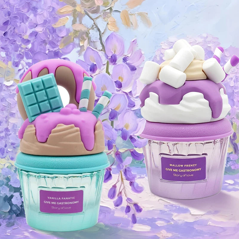 Arab Gourmet Ice Cream Perfume Creative Rich Cocoa Cream Strawberry Light Perfume Sweet Alluring Lasting Unisex Body Spray 75ml