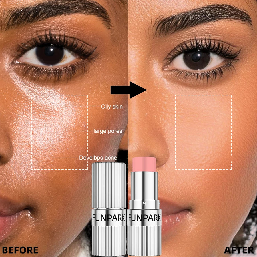 Invisible Pore Base Stick Concealer Isolation Pore Base Modifying Skin Color Primer Cream Korean Makeup Cosmetic Gifts Women