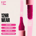 HUDA BEAUTY Brand Lip Contour Lip Stain Wear Easy Use Long Lasting Lips Tint Liner Hybrid Lipstick Gloss Matte Finish Makeup