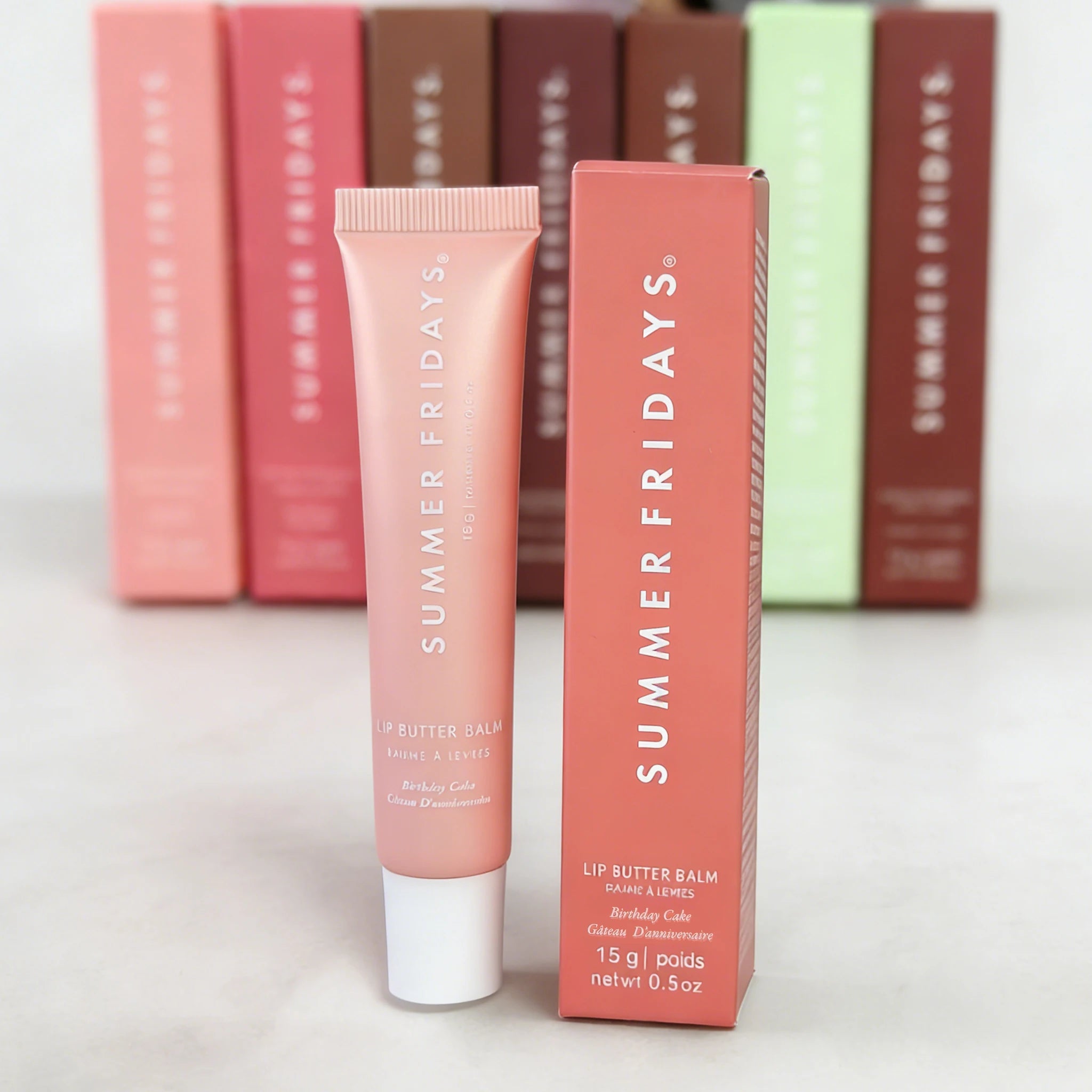 Latest Summer Friday's Jet Lag Mask Lip Balm Toasted Marshmallow Pink Sugar Vanilla Beige Birthday Cake Moisturizer Lip Gloss