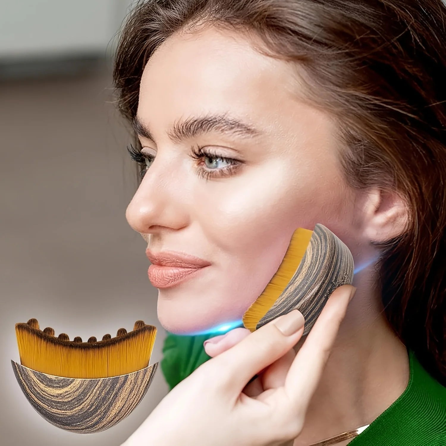 Makeup Brushes, Popular Overseas, Include Facial Brushes, Lymphatic Brushes, Body Brushes, Care Brushes, and Cleaning Brushes