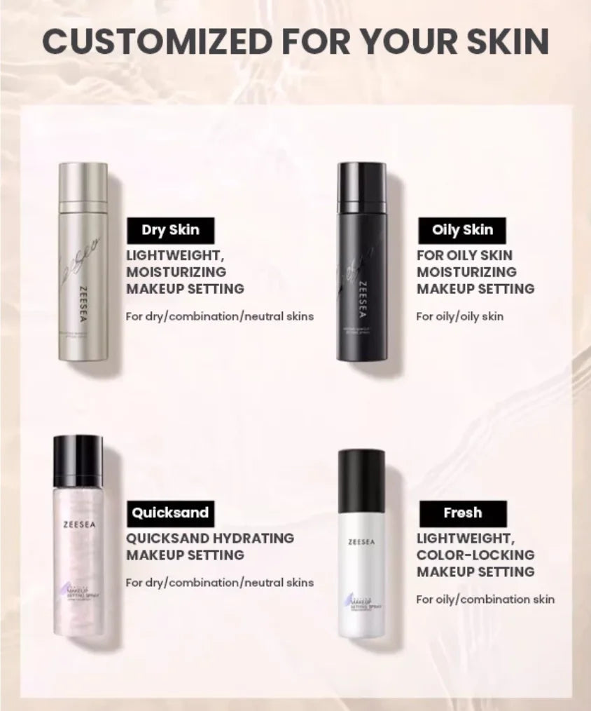 ZEESEA Milky Way Matte Makeup Setting Spray Moisturising Lotion Moisturising Oil Control Long Lasting Makeup Quick Setting