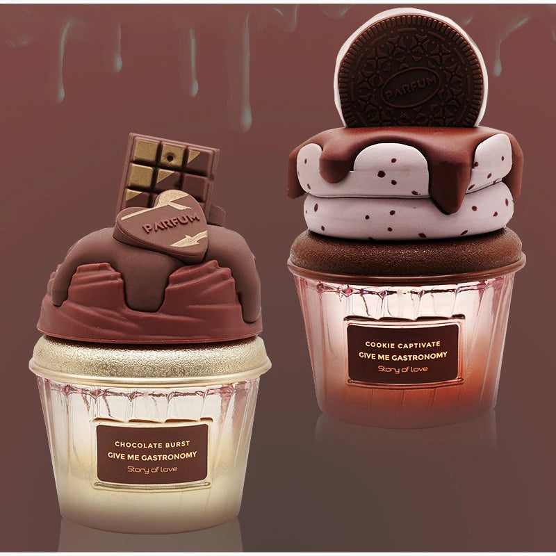 Arab Gourmet Ice Cream Perfume Creative Rich Cocoa Cream Strawberry Light Perfume Sweet Alluring Lasting Unisex Body Spray 75ml