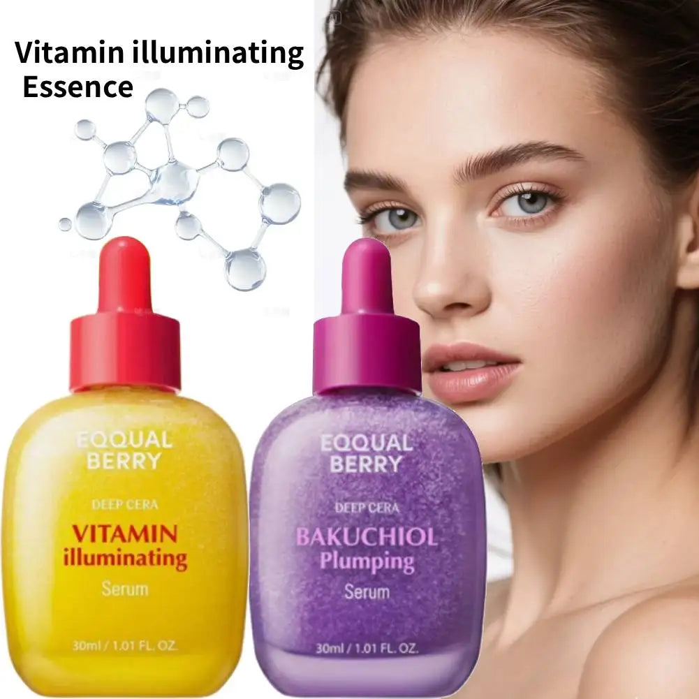 Vitamin Whitening Serum Niacinamide Vitamin C Serum Deeply Nourishes Skin Reduces Fine Lines Plumping Pore-Cleansing Serum