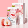 30 Pieces/Box, Peach Sleeping Mask, Contains Niacinamide, Stretchable Mask, Moisturizing and Non-Greasy, Nourishes and Moisturizes the Skin, Replenishes Moisture, Portable, Suitable for Home and Travel Use