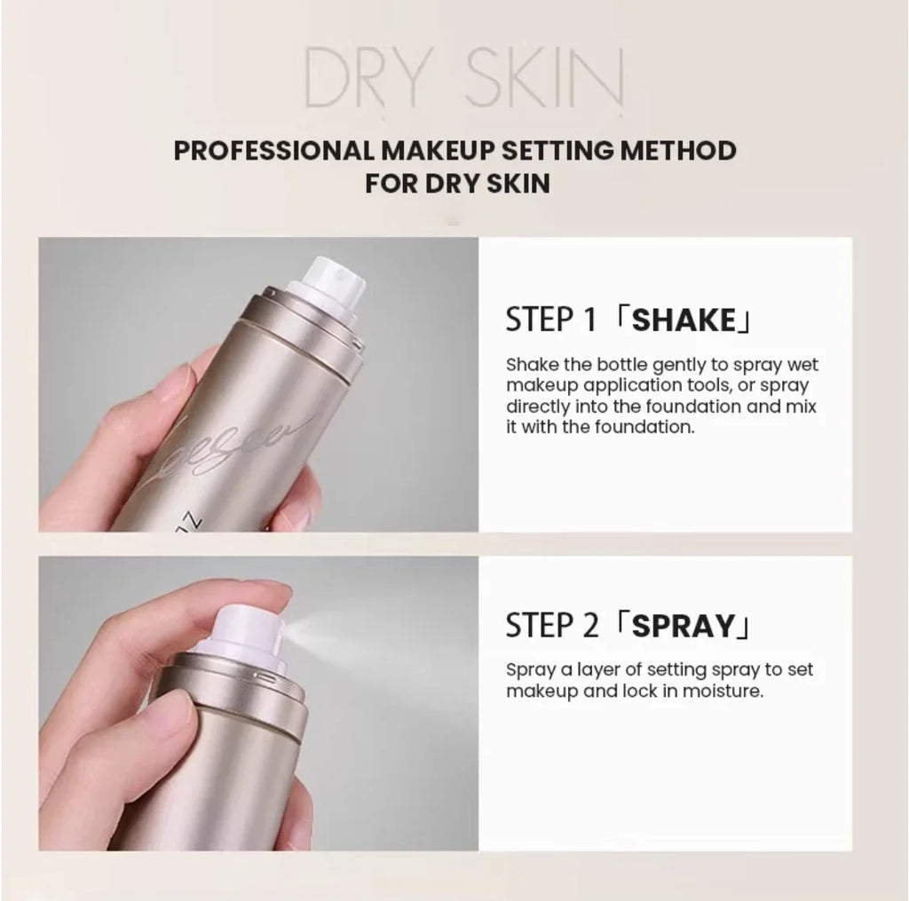 ZEESEA Milky Way Matte Makeup Setting Spray Moisturising Lotion Moisturising Oil Control Long Lasting Makeup Quick Setting