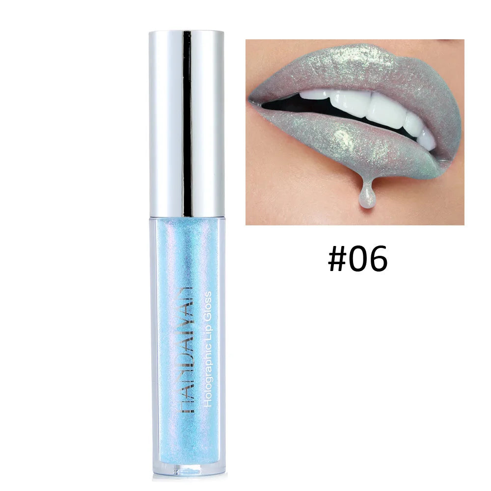 6 Color Long Lasting Moisturizing Vegan Chameleon Pearly Bright Lip Gloss