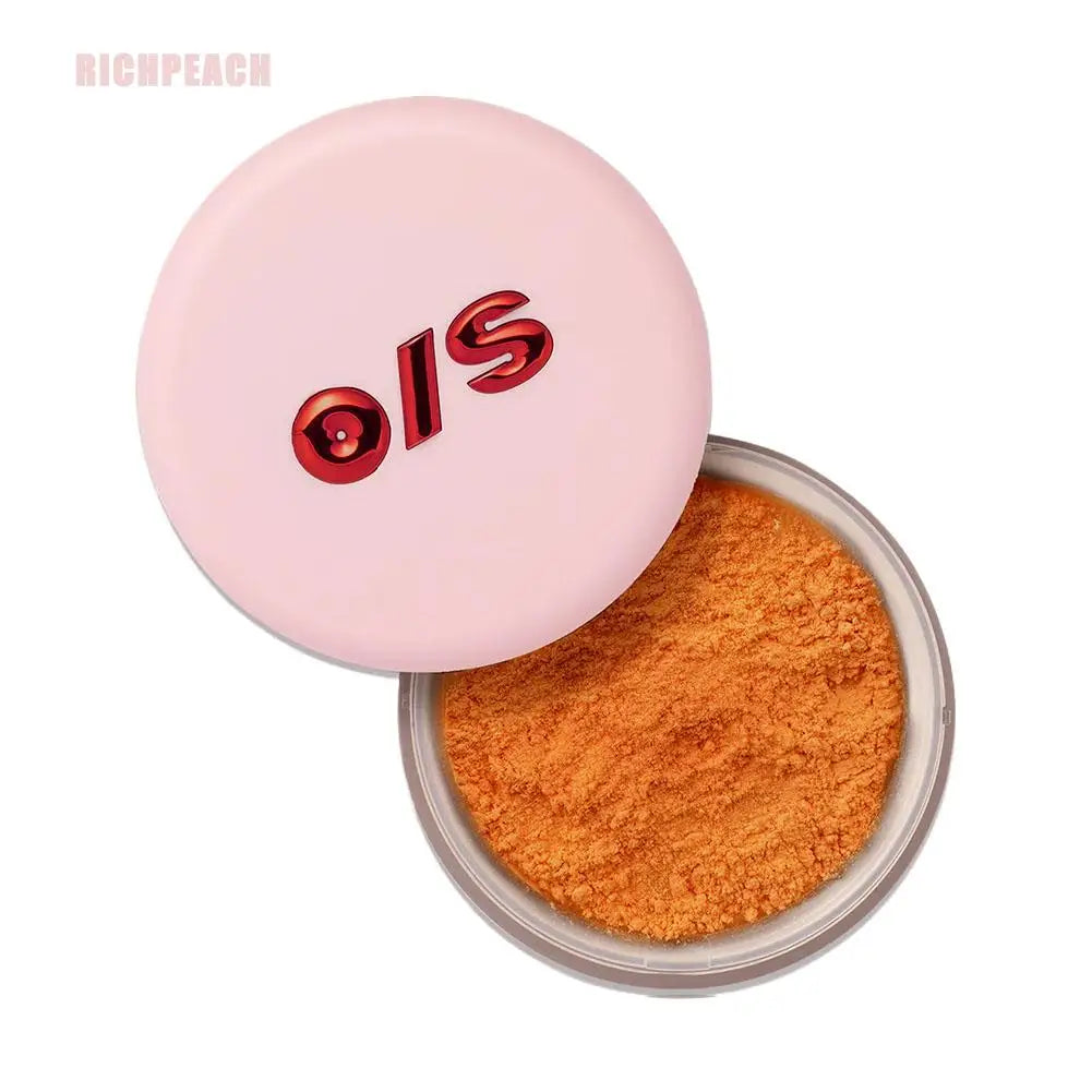 One Size 6 Color Setting Powder Matte Lasting Oil Control Hidden Honey Powder Pore Setting Powder&143ml Setting Powder Spray