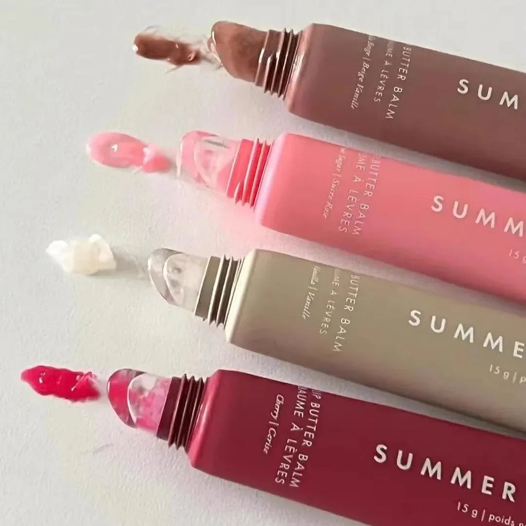 Original Summer Friday's Polypeptide Butter Lip Balm Liquid Hydrating Moisturizing Lip Gloss Cosmetics Lipstick Lip Care