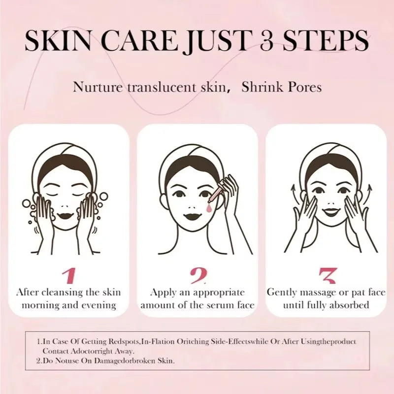 Niacinamide Serum Dark Spot Remover Fade Acne Marks Hyperpigmentation Shrink Pores Even Skin Tone Moisturizing Korea Skin Care