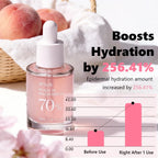 Anua Peach 70 nicotinamide essence, facial daily radiance essence, moisturizing glass effect, Korean skin care