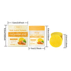 Turmeric Kojic Acid Cleansing Pad Gently Exfoliates Removal Deeply Cleanses Skin Whitens And Lightens Spots Maintains FacialCare