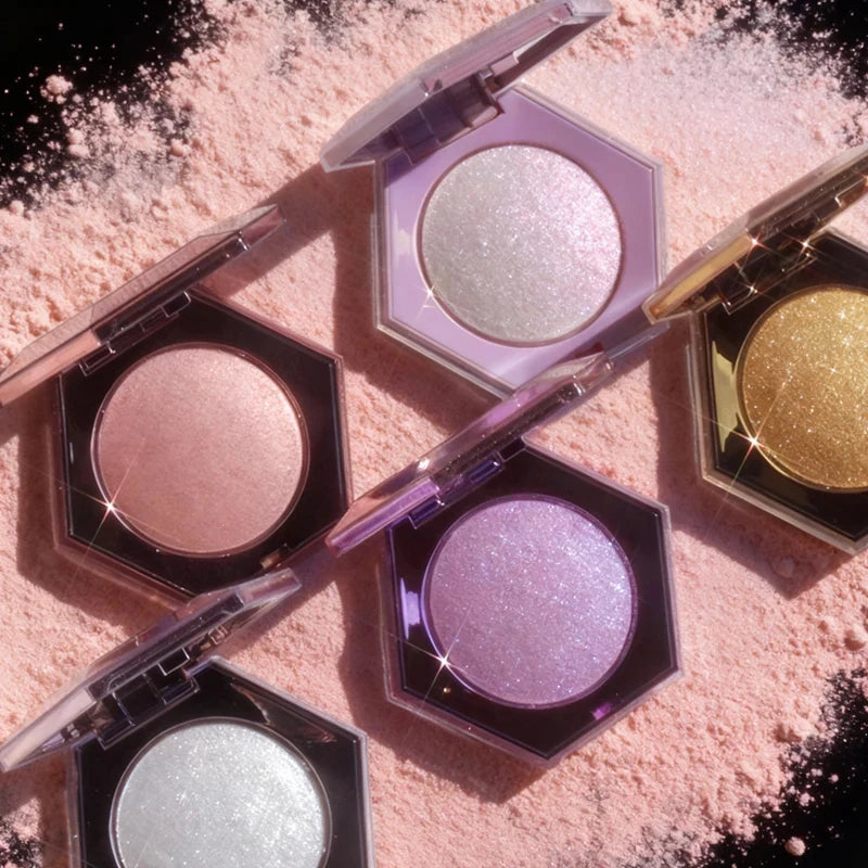 Fenty Beauty High-gloss 3D Diamond Body Light Powder Single Dual-color High-gloss Facial Contour Stick Modifies The Cheekbones