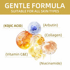 Glutathione Kojic Acid Body Lotion, Brightening Dark Corrector Even Skin Tone Moisturizing Cream Face Lotion Hydrating Daily Use