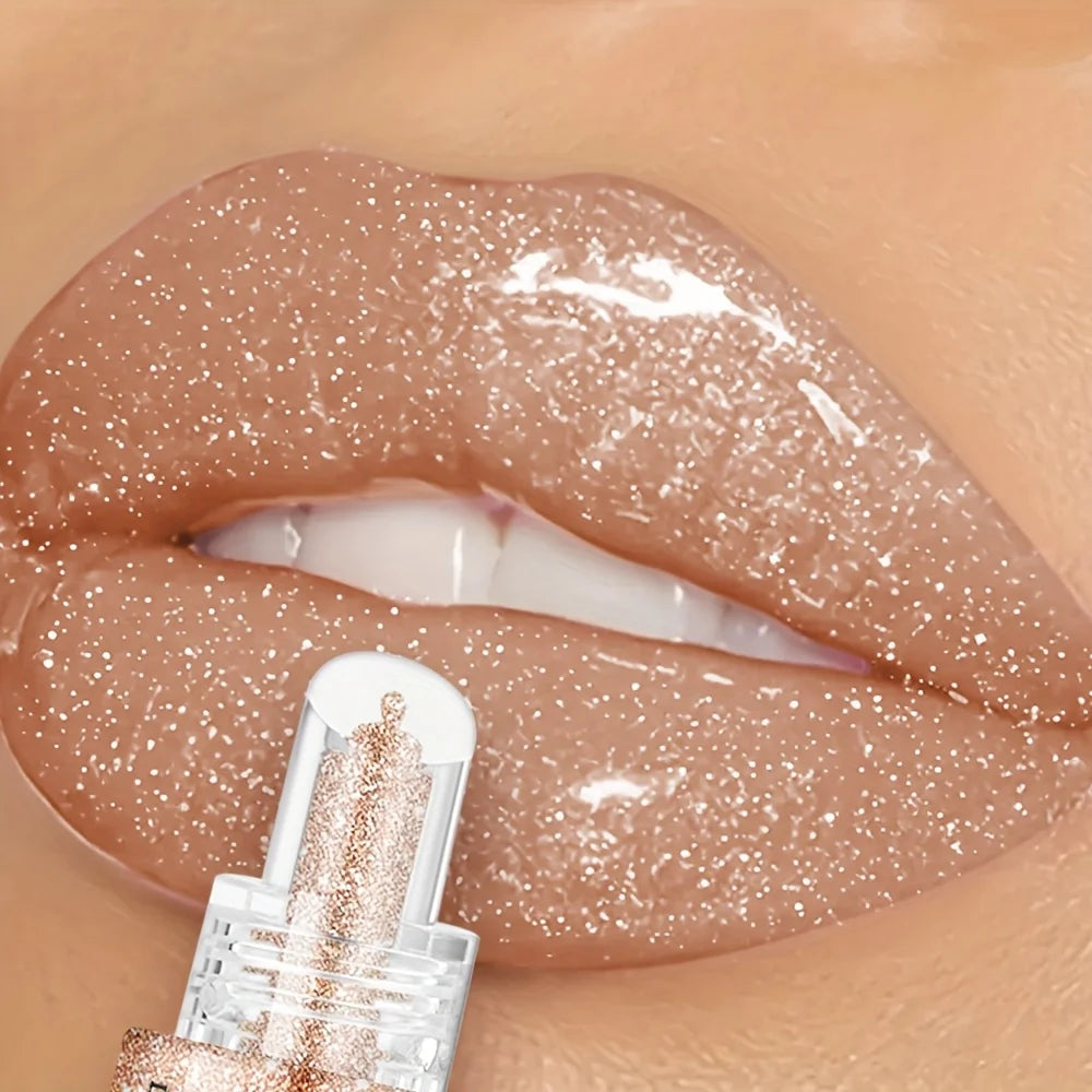 Waterproof Lip Gloss Pen Long Lasting High Shine Non Sticky Moisturising Lip Color Portable Glam Makeup