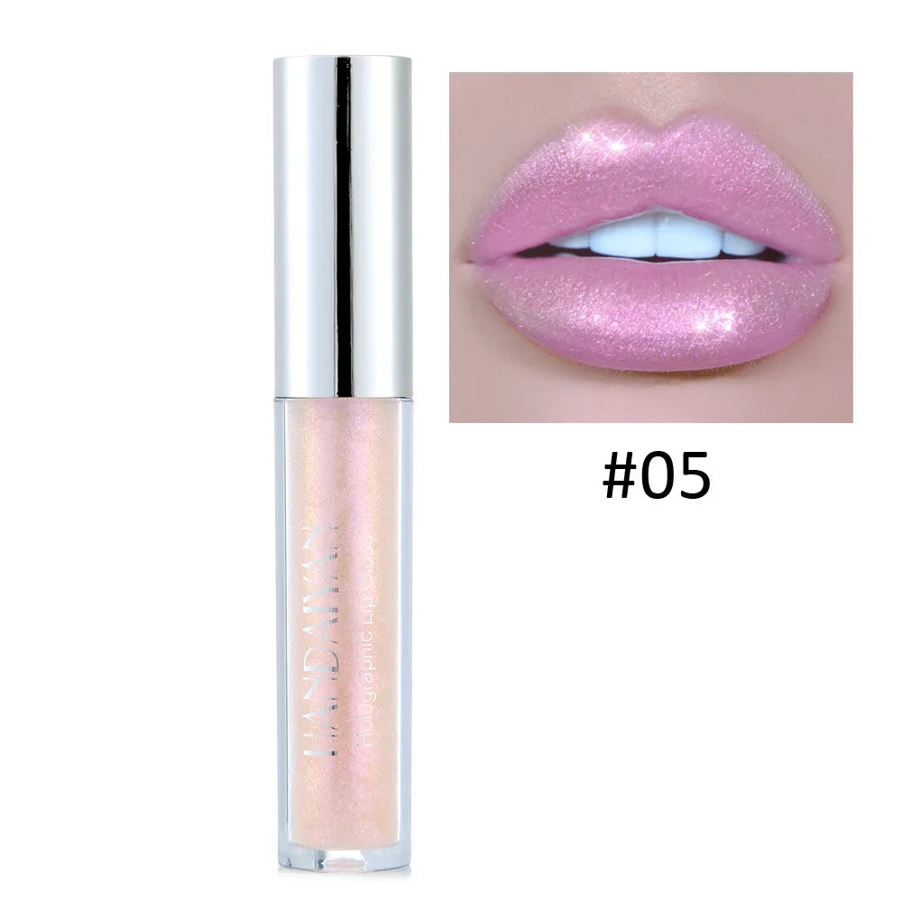 6 Color Long Lasting Moisturizing Vegan Chameleon Pearly Bright Lip Gloss