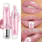 Waterproof Lip Gloss Pen Long Lasting High Shine Non Sticky Moisturising Lip Color Portable Glam Makeup