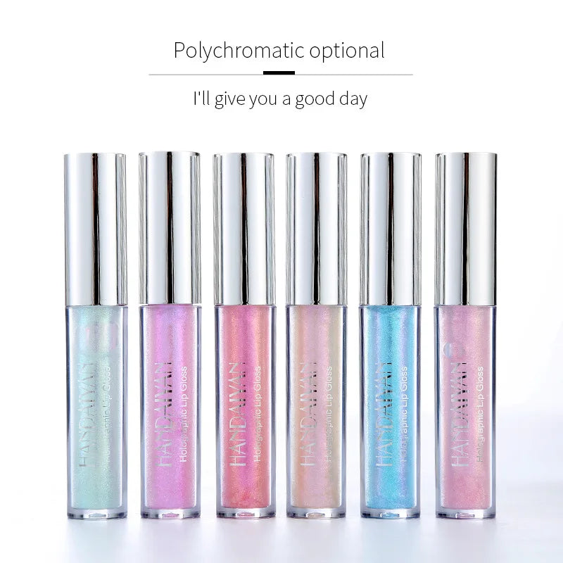 6 Color Long Lasting Moisturizing Vegan Chameleon Pearly Bright Lip Gloss