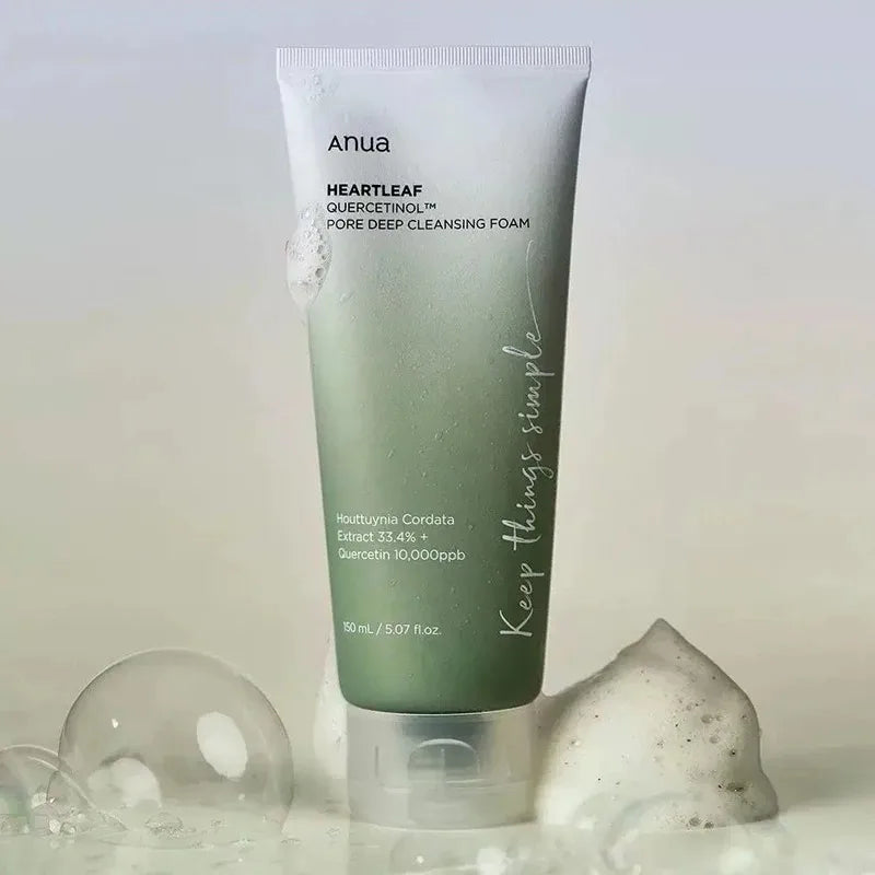 ANUA Heartleaf Pore Control Cleansing Oil Pore Care Blackhead Removal Makeup Daily Deep Facial Cleansing Oil Korean Skincare Set