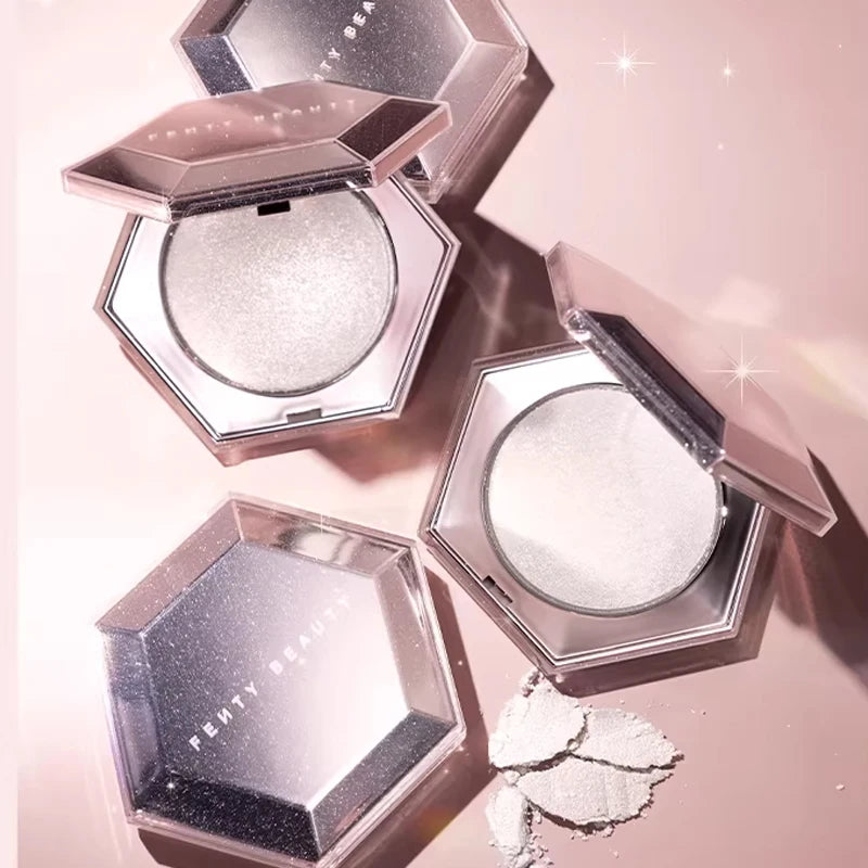 Fenty Beauty High-gloss 3D Diamond Body Light Powder Single Dual-color High-gloss Facial Contour Stick Modifies The Cheekbones