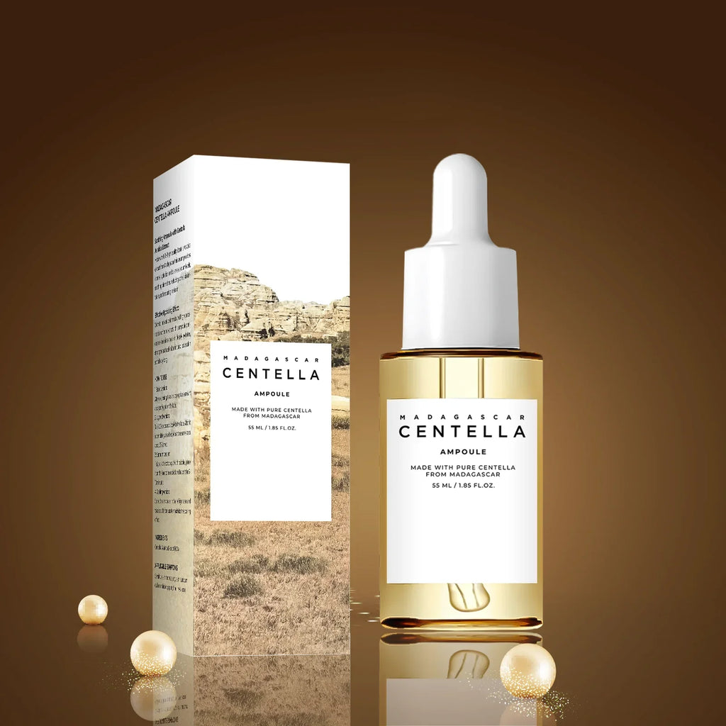 55ml Centella Asiatica Serum - Intense Hydrating, Acne Reduction, Skin Soothing & Brightening for Sensitive, Dull, Dry Skin