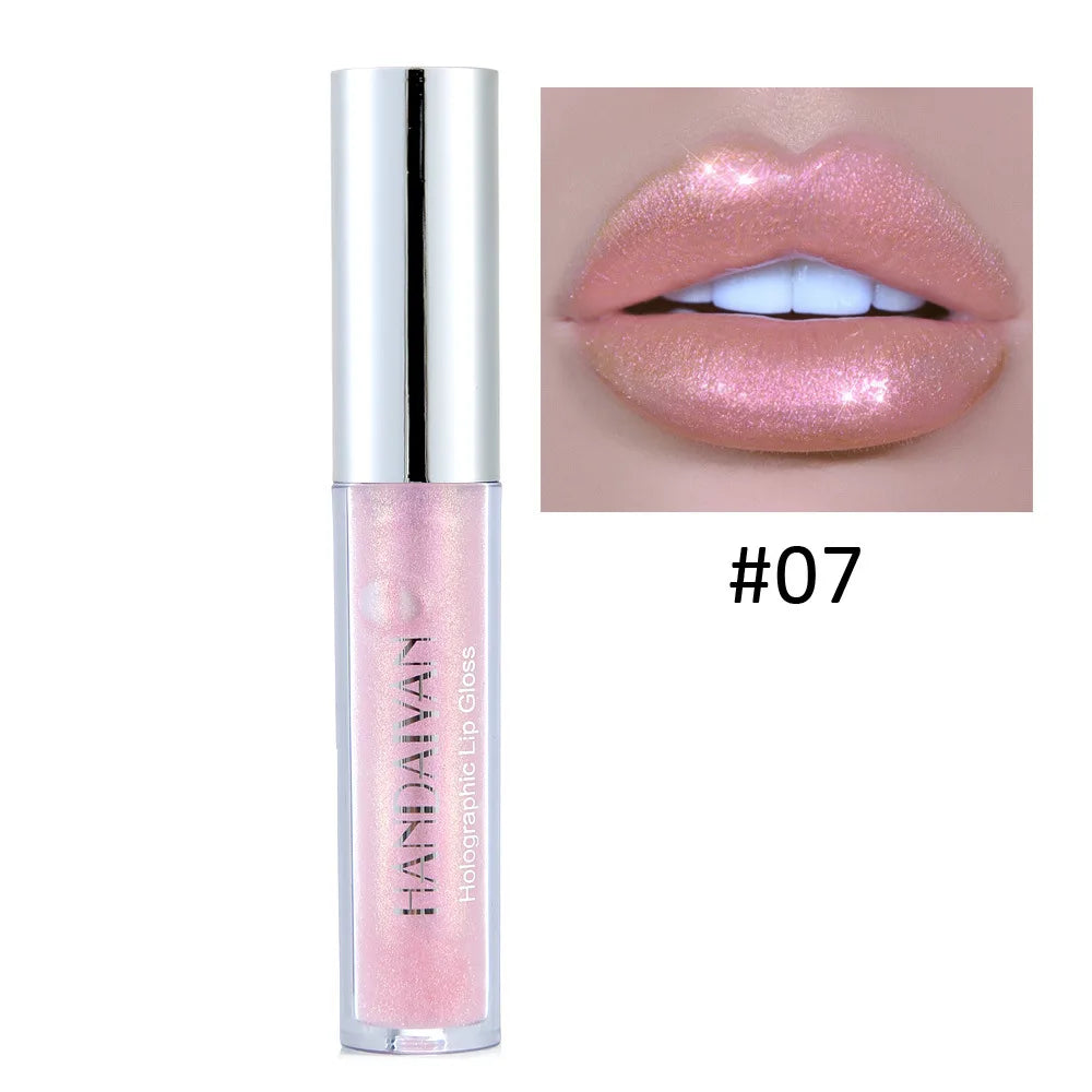 6 Color Long Lasting Moisturizing Vegan Chameleon Pearly Bright Lip Gloss