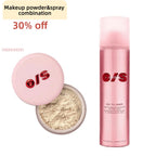 6 Color Setting Powder Matte Lasting Oil Control Hidden Honey Powder Pore Setting Powder&143ml Waterproof Setting Powder Spray