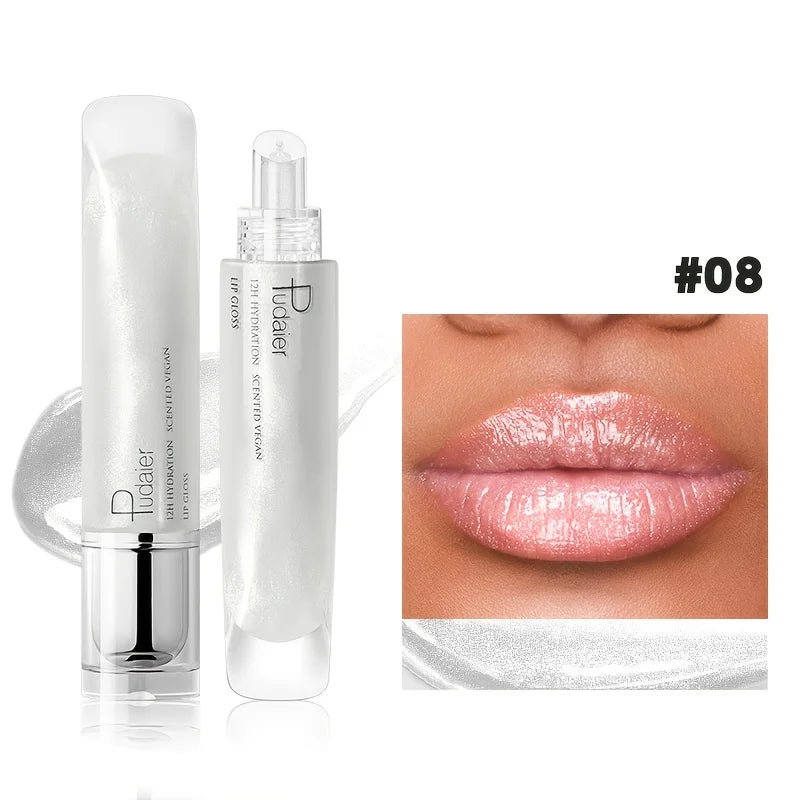 Waterproof Lip Gloss Pen Long Lasting High Shine Non Sticky Moisturising Lip Color Portable Glam Makeup