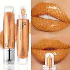 Waterproof Lip Gloss Pen Long Lasting High Shine Non Sticky Moisturising Lip Color Portable Glam Makeup