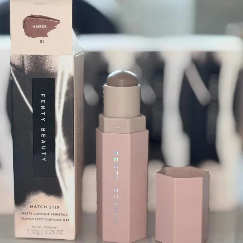 Hot Fenty Beauty Multi-color Contour Stick Concealer Facial Matte 3D Diamond Highlight Non Fading Lip Glaze Natural Cosmetics