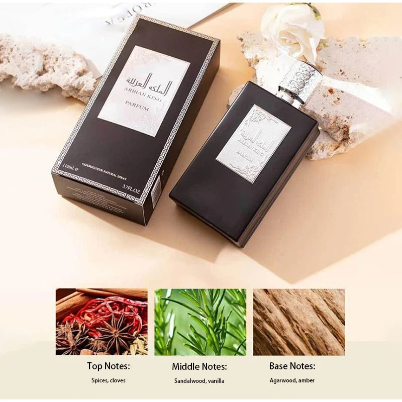 Arabian Dubai Women's Perfume Luxurious Fragrance Citrus Lemon Fig Floral Notes Long-lasting Elegant Refresh Dating Travel Scent