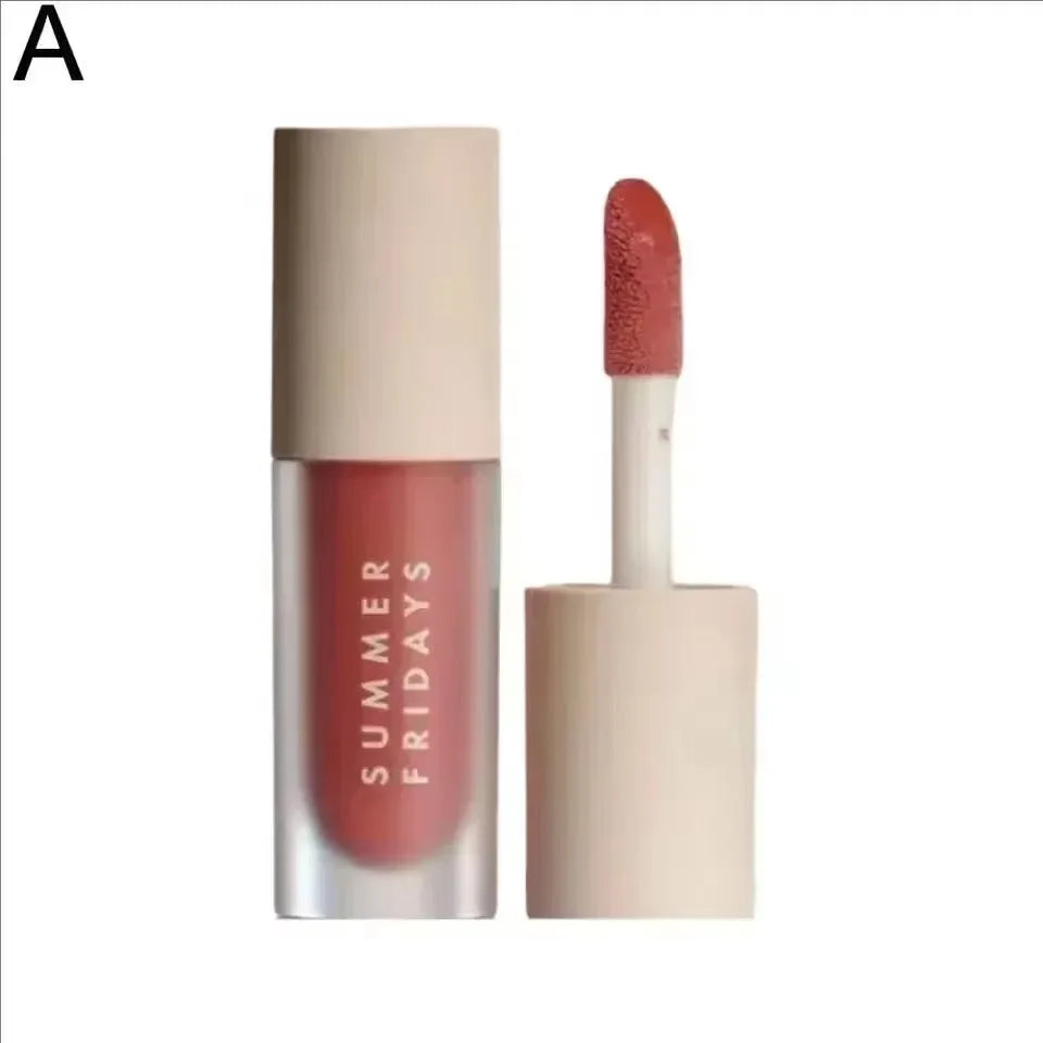 Original Summer Friday's Polypeptide Butter Lip Balm Liquid Hydrating Moisturizing Lip Gloss Cosmetics Lipstick Lip Care