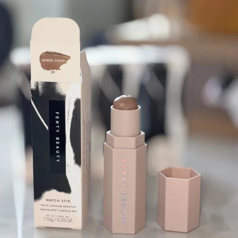 Fenty Beauty High-gloss 3D Diamond Body Light Powder Single Dual-color High-gloss Facial Contour Stick Modifies The Cheekbones