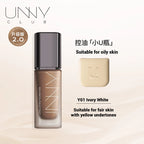 UNNY Liquid Foundation Concealer Matte Moisture Oil Control Long-lasting Full Coverage Dark Circle Face Base Makeup