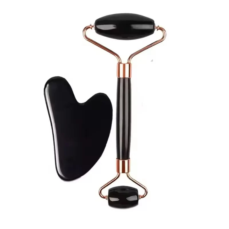 1/2/3pcs Ice Face Roller Set Facial Roller Gua Sha Mold Cube Face Massage Lifting Contouring Skin Care Tool