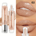 Hydrating Waterproof Lip Gloss Non Sticky Glass Shine Long Lasting Moisturizing Lip Color for Daily Makeup