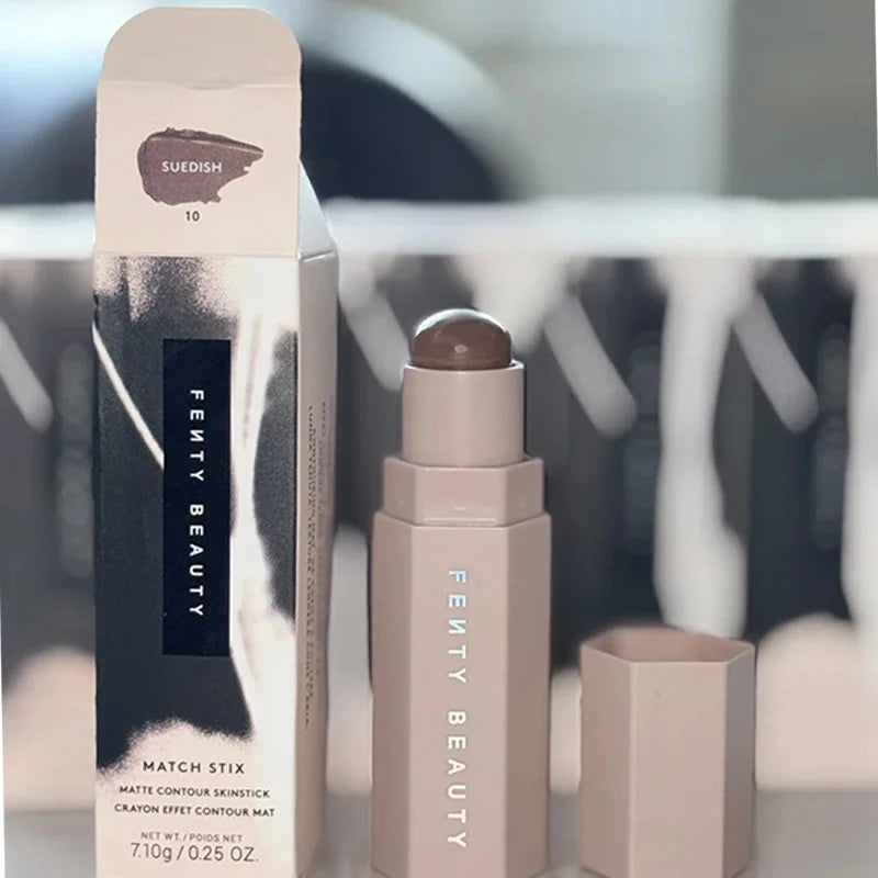 Fenty Beauty High-gloss 3D Diamond Body Light Powder Single Dual-color High-gloss Facial Contour Stick Modifies The Cheekbones