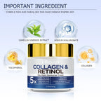 Hllozzi 60g collagen retinol cream delicate skin hydration moisturizing brighten skin tone