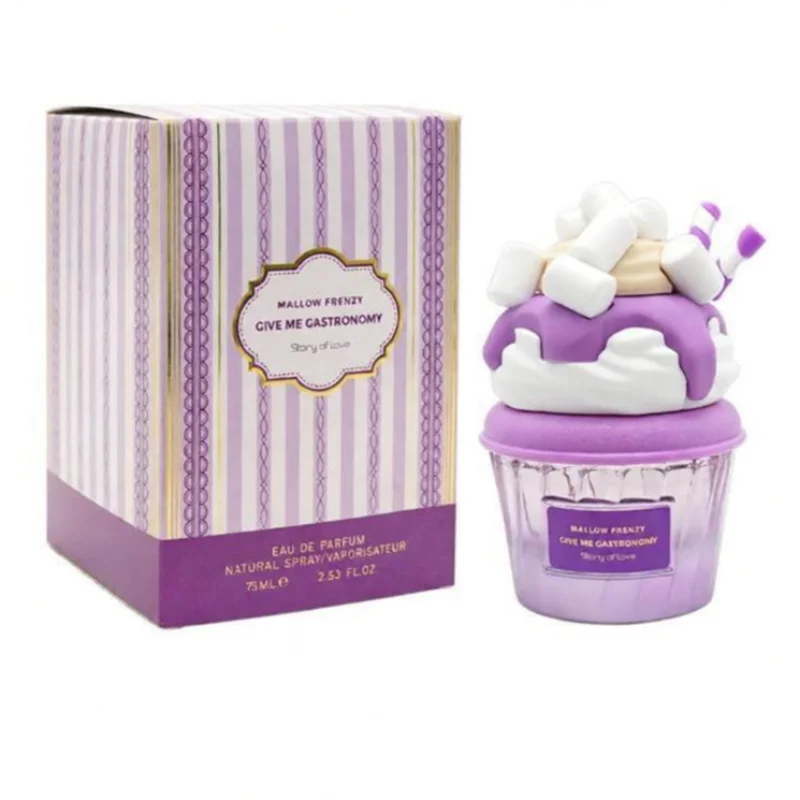 Arab Gourmet Ice Cream Perfume Creative Rich Cocoa Cream Strawberry Light Perfume Sweet Alluring Lasting Unisex Body Spray 75ml
